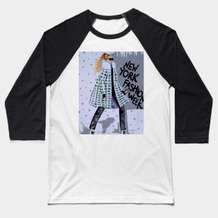 New York Fashion Week Baseball T-Shirt